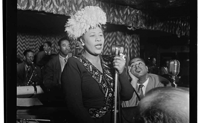 Image result for Ella Fitzgerald made her debut at the well-known Amateur Night at Harlem's Apollo Theater